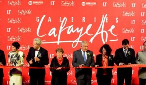 Les Galeries Lafayette inaugurent un magasin à Pékin