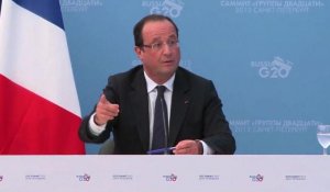 Syrie: la France ne viserait "que des cibles militaires"