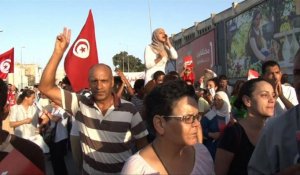 Tunisie: manifestation contre le gouvernement
