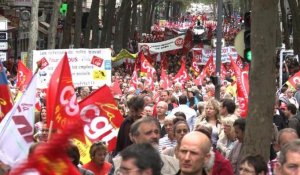 Lyon: manifestation contre la réforme des retraites
