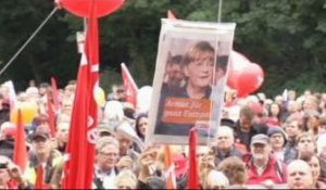 Législatives allemandes : un vote de crise?