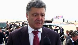 Ukraine: Porochenko évoque un début de dialogue avec la Russie