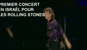Premier concert des Stones en Israël