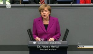 Merkel menace à nouveau la Russie de sanctions avant le G7