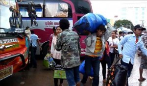 Coup d'Etat en Thaïlande: 220.000 Cambodgiens auraient fui