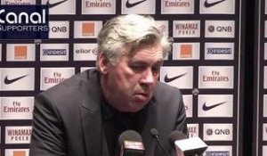 Ancelotti : Conférence de presse PSG-MHSC