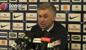 Conférence de presse de Carlo Ancelotti avant Reims-PSG