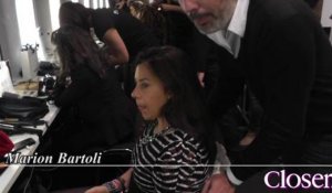 Marion Bartoli : décryptage de sa coiffure au Salon du Chocolat 2013