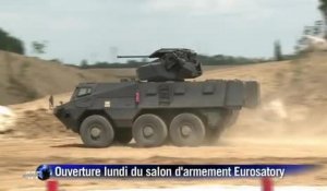 Eurosatory: le plus grand salon d'armement s'ouvre lundi