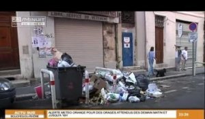Grève des éboueurs: les habitants excédés (Marseille)