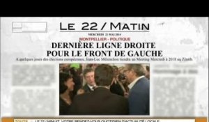 22 / Matin : Les Titres du 21/05/2014