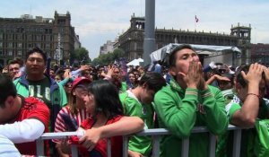Mondial-2014: cruelle déception pour les supporteurs à Mexico