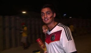 Mondial-2014: des Allemands incrédules et tristes pour le Brésil