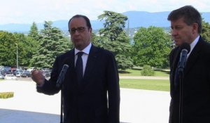 Climat: Hollande "lance un appel" aux partenaires sociaux
