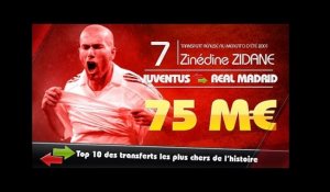 Bale, Ronaldo, Zidane... les dix transferts les plus chers de l'histoire !