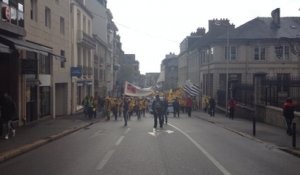 Manifestation à Vannes