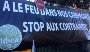 Manifestation des agriculteurs de Vendée 