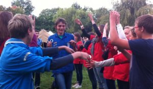 Scouts et guides de France, groupe de Quimper : le rituel des montées 