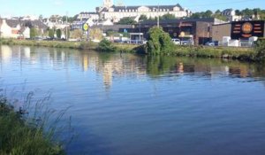 Les bateaux rejoignent Ouistreham