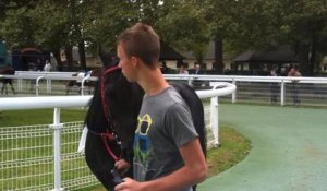 Hugo Besner, un jockey junior de courses de poneys
