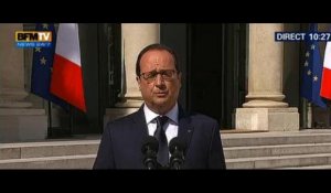 Grexit : François Hollande «regrette la fin des négociations» avec la Grèce
