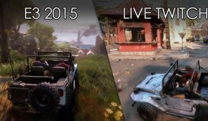 Uncharted 4 : démo E3 vs démo Twitch