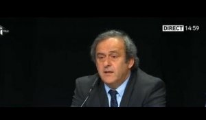 Fifagate : Michel Platini appelle Sepp Blatter à démissionner