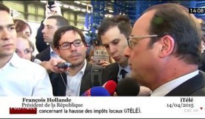 François Hollande prévoit «de bonnes nouvelles» sur les Rafales