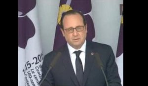 Génocide arménien : François Hollande s'«incline devant la mémoire des victimes»