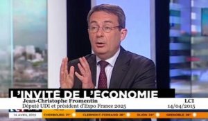 Jean-Christophe Fromantin : l'Expo universelle ne coûtera «pas un euro d'argent public»