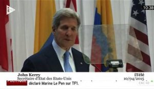 John Kerry : «Nous sommes déterminés à résoudre les différends»