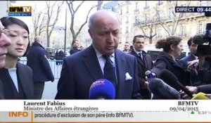 Laurent Fabius : «Une enquête est menée» sur l'attaque de TV5 Monde