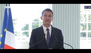 Le mini mea culpa de Valls : «Si c'était à refaire, je ne le referai pas»