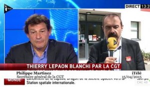 Philippe Martinez : «Thierry Lepaon n'a pas eu connaissance du devis et des travaux»