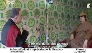 Sarkozy et Kadhafi, aussi opposés qu'Hitler et Churchill selon Guaino