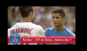 Rumeur PSG : CR7 et Zlatan Ibrahimovic, destins liés ?