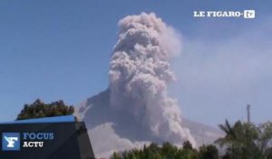 Le volcan Sinabung encore en éruption