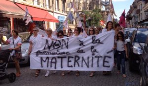 Manifestation de soutien à la maternité
