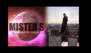 Paris rooftop parkour, Yoann Zephyr Leroux avec Mister S
