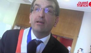 Elu maire de Saint-Lô : la réaction à chaud de François Brière. Interview!