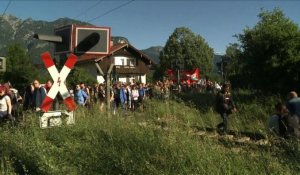 Allemagne: marche de manifestants anti-G7 en Bavière