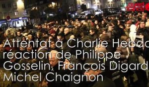 Attentat à Charlie Hebdo : Digard, Gosselin, Chaignon réagissent à Saint-Lô