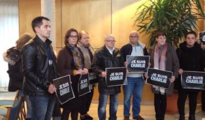 Attentat à Charlie Hebdo : minute de silence à la mairie