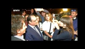 François Hollande pousse la chansonnette - ZAPPING ACTU DU 22/06/2015