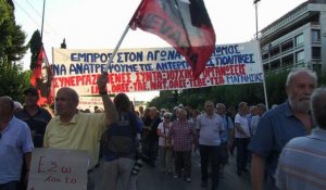 Grèce : nouveau rassemblement anti-austérité à Athènes