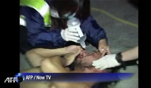 Hong Kong: heurts entre policiers et certains manifestants