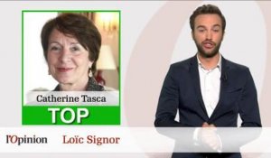 Le Top Flop : Catherine Tasca dénonce les "emplois fictifs" du Sénat / Jean-Vincent Placé recadré en direct à la radio