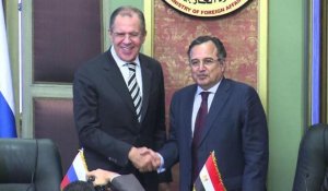 Des ministres russes en Egypte pour parler coopération militaire