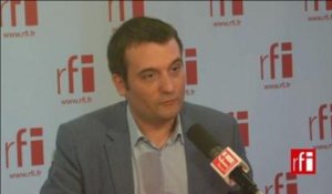 Florian Philippot, VP du FN: "J'ai senti sur le terrain une ferveur que je n'ai pas du tout vu pour son adversaire UMP en face"