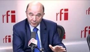 Pierre Moscovici, directeur de campagne de François Hollande pour l'élection présidentielle, député PS du Doubs